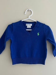 RALPH LAUREN PULLOVER MET V HALS
