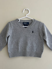 RALPH LAUREN PULLOVER MET V HALS