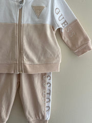 GUESS TRAININGSPAK SET ROMPER MET BROEK EN VEST