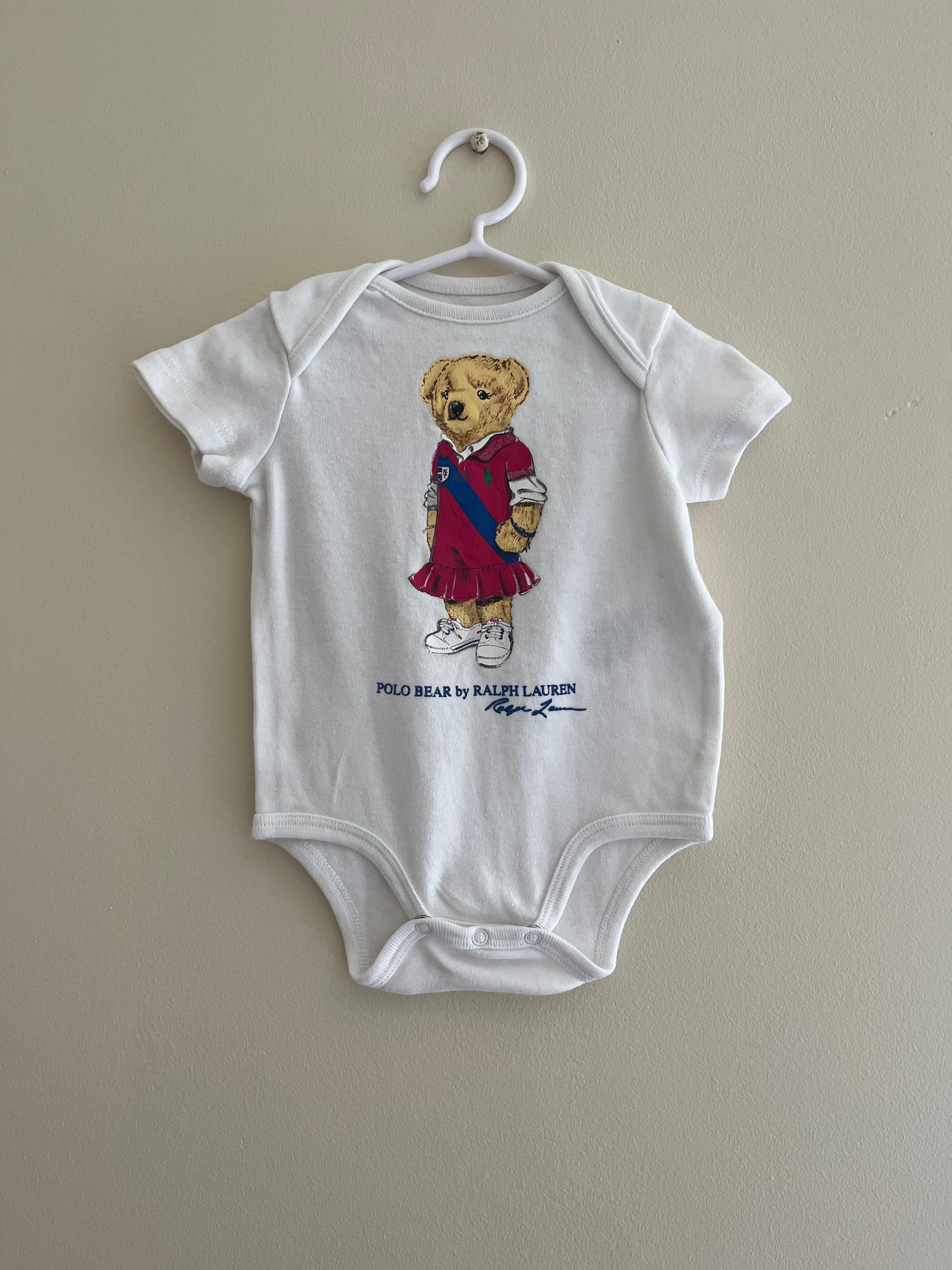 POLO BEAR T-SHIRT ROMPER
