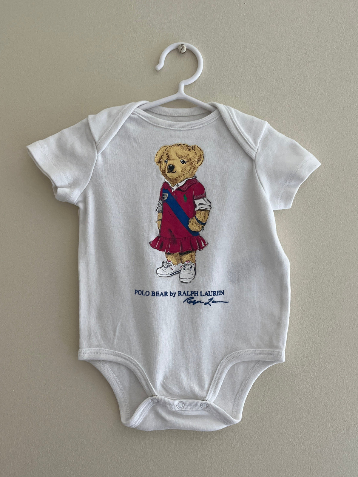 POLO BEAR T-SHIRT ROMPER