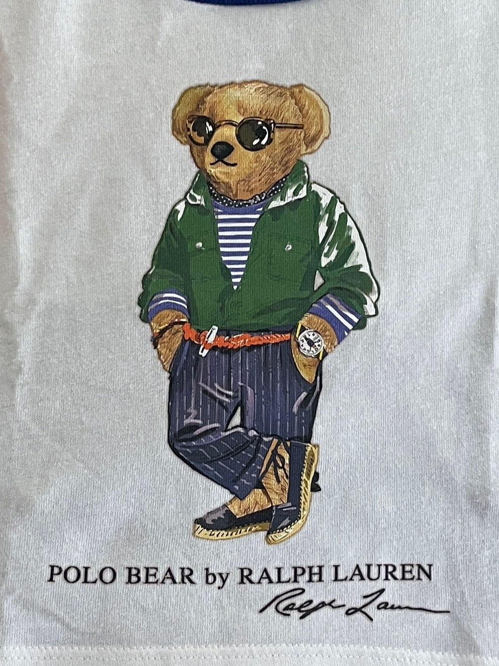 RALPH LAUREN POLO BEAR TRAININGSSET T-SHIRT MET SHORT