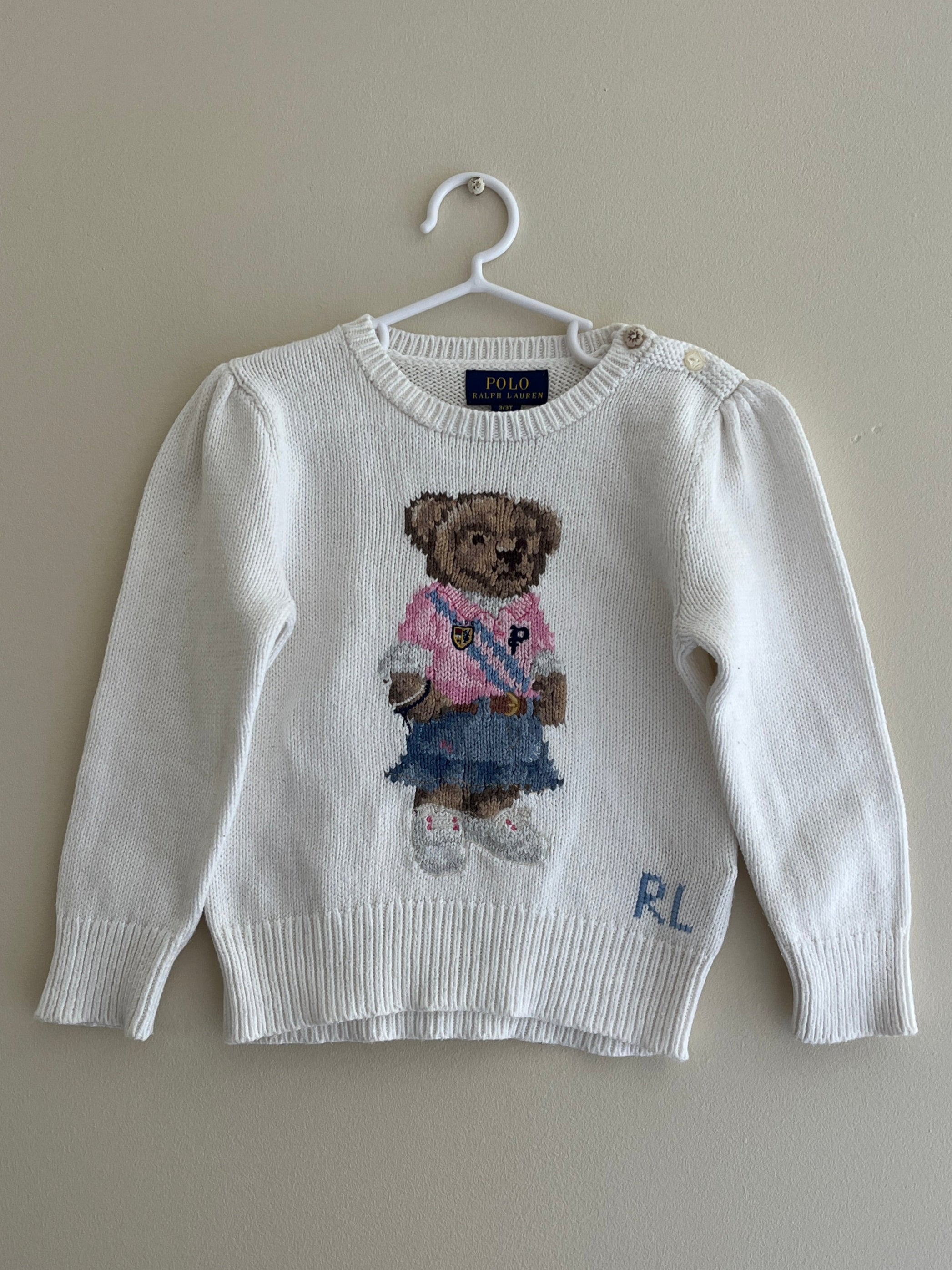 RALPH LAUREN POLO BEAR ROZE