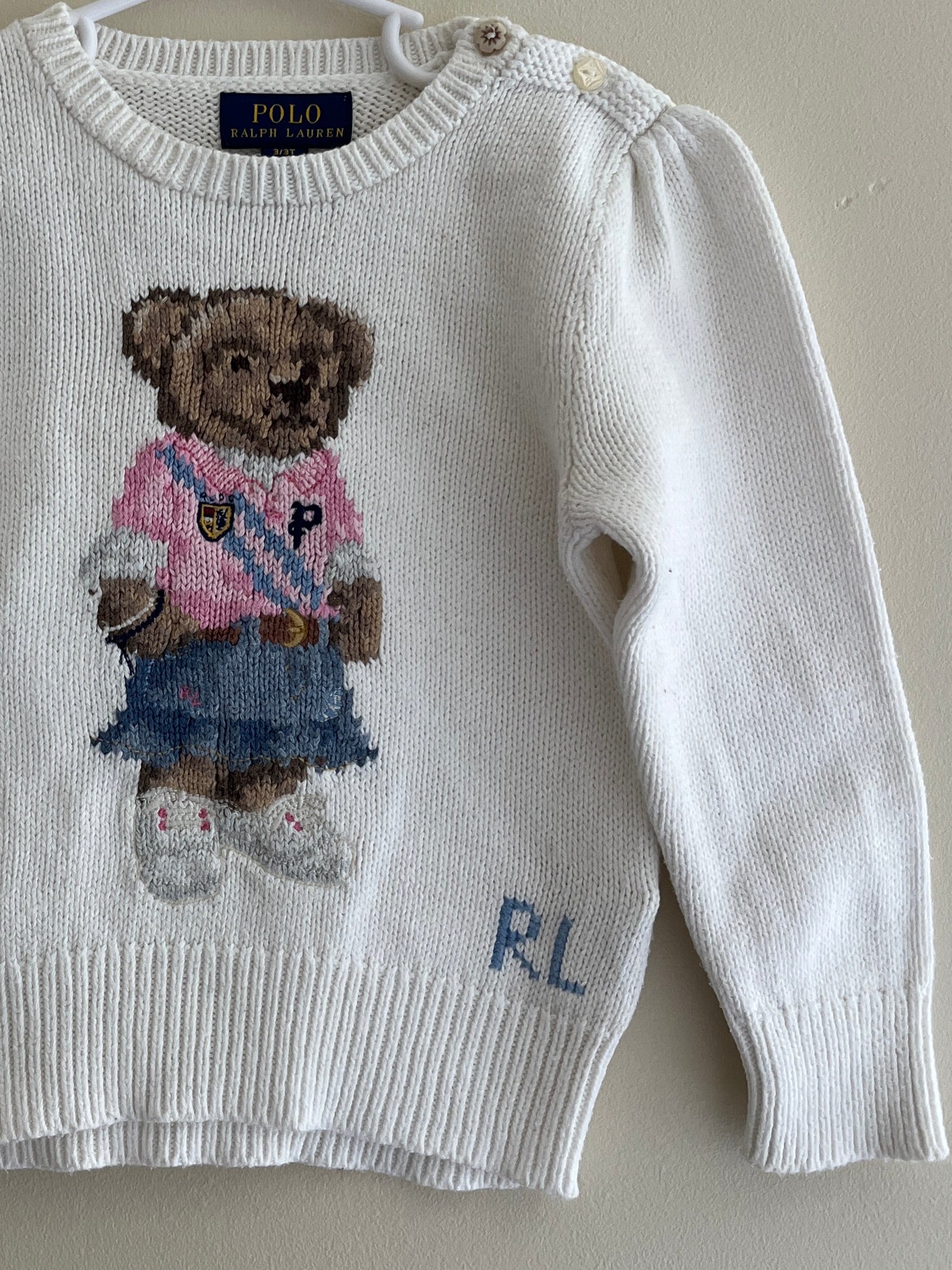 RALPH LAUREN POLO BEAR ROZE