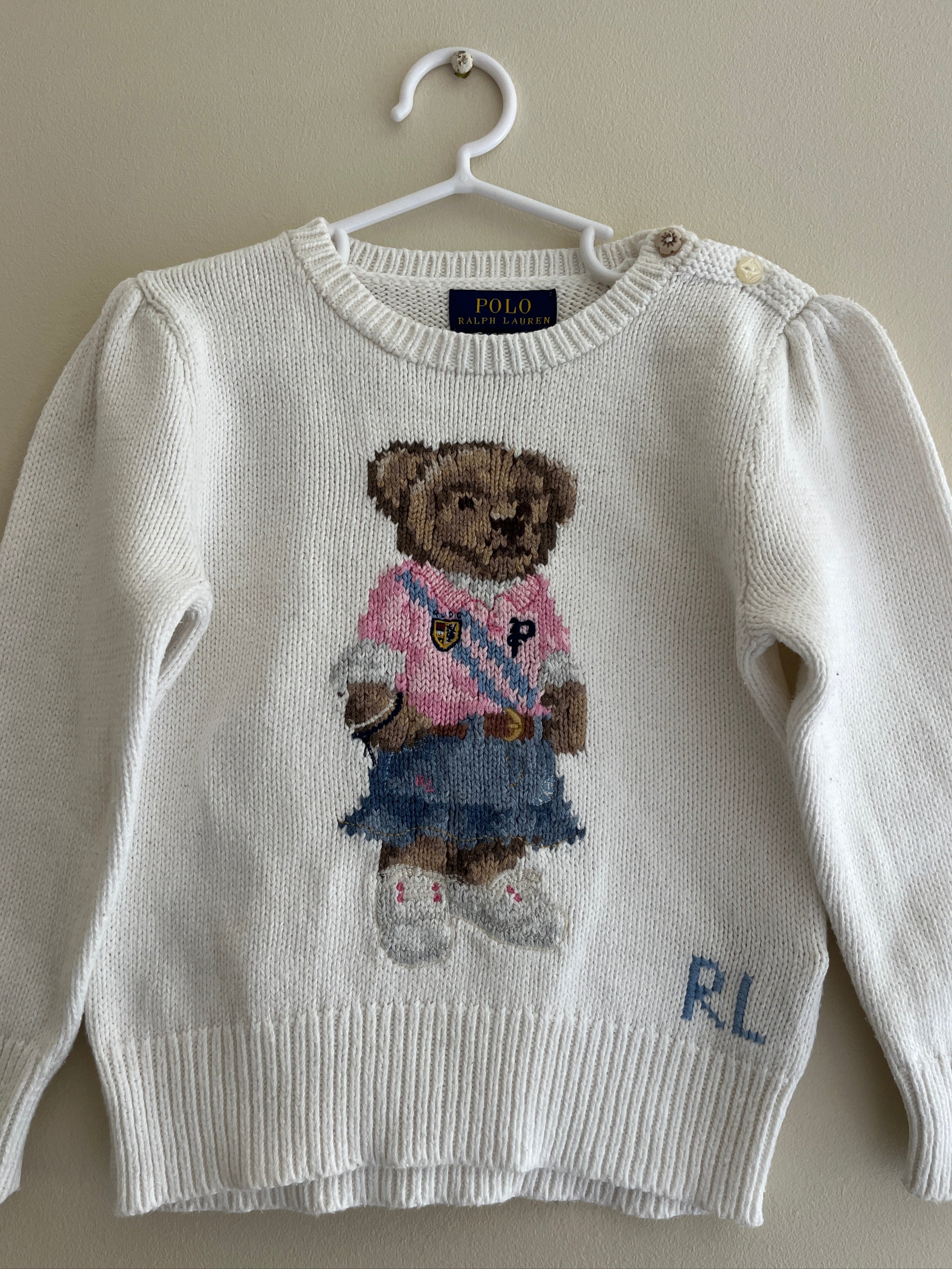 RALPH LAUREN POLO BEAR ROZE