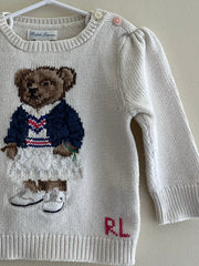 POLO BEAR RALPH LAUREN GEBREIDE WINTERTRUI
