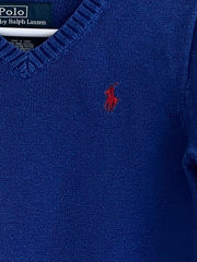 RALPH LAUREN PULLOVER MET V HALS