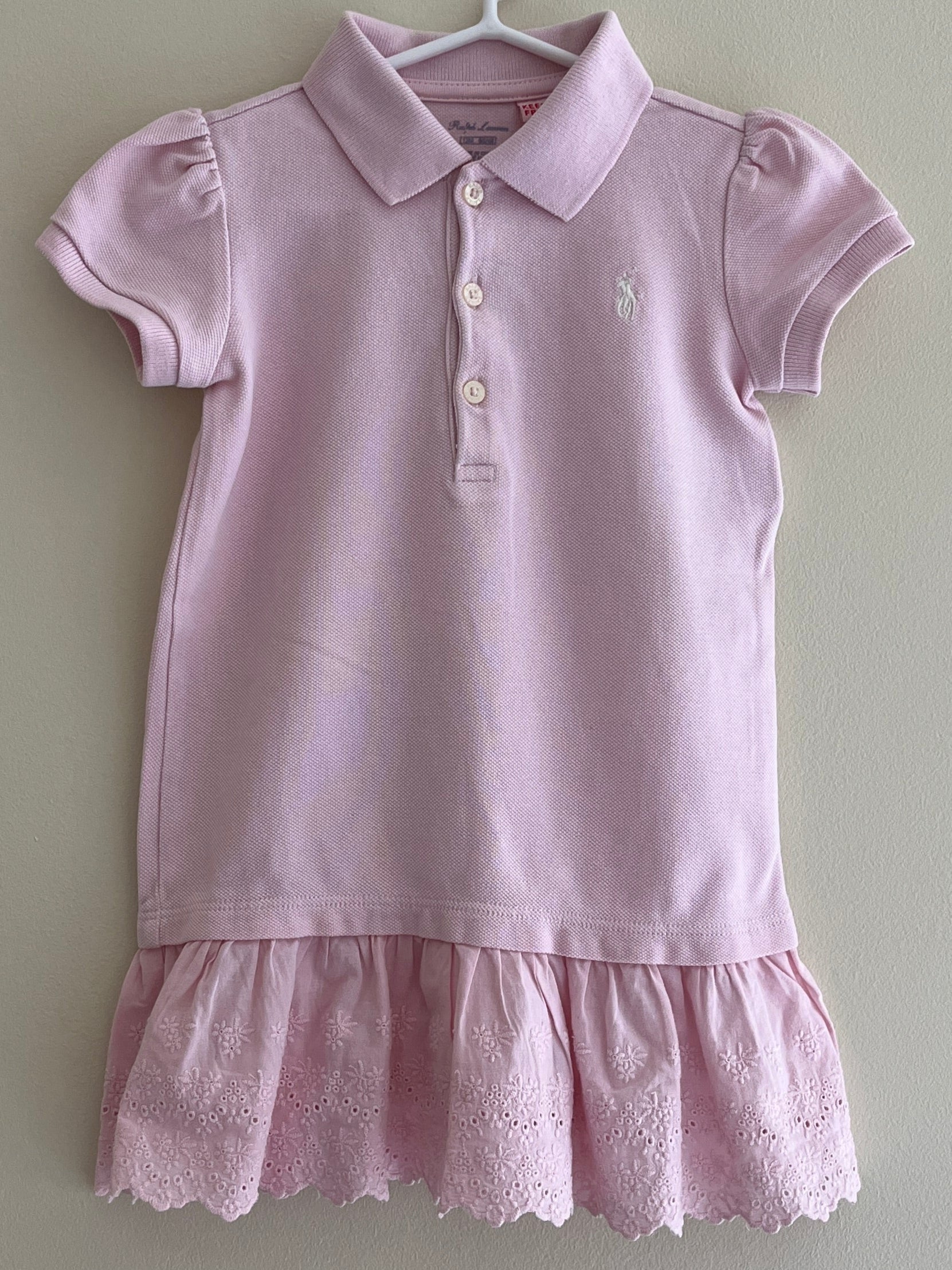 RALPH LAUREN JURK POLO STYLE MET BRODERIE