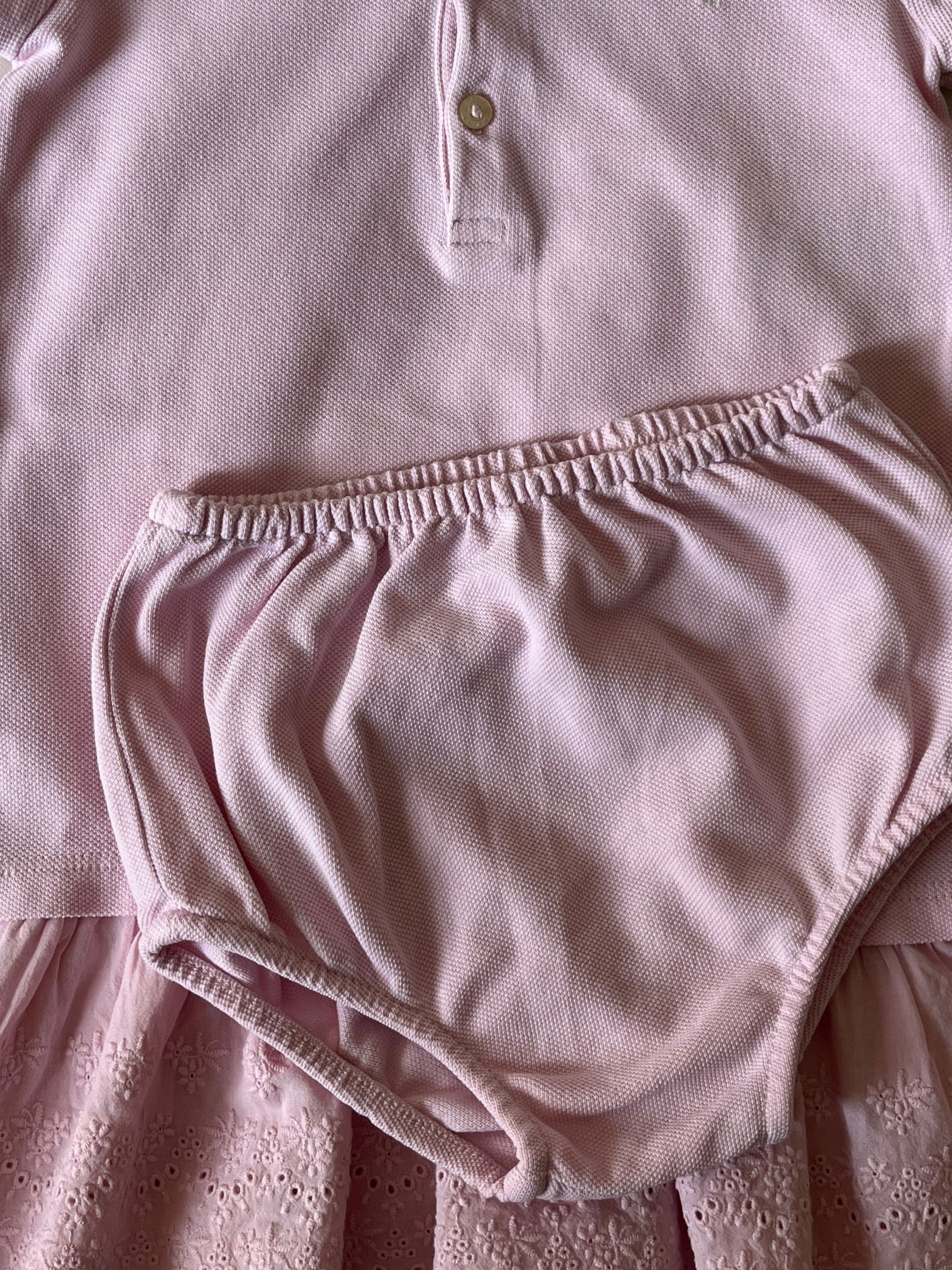 RALPH LAUREN JURK POLO STYLE MET BRODERIE