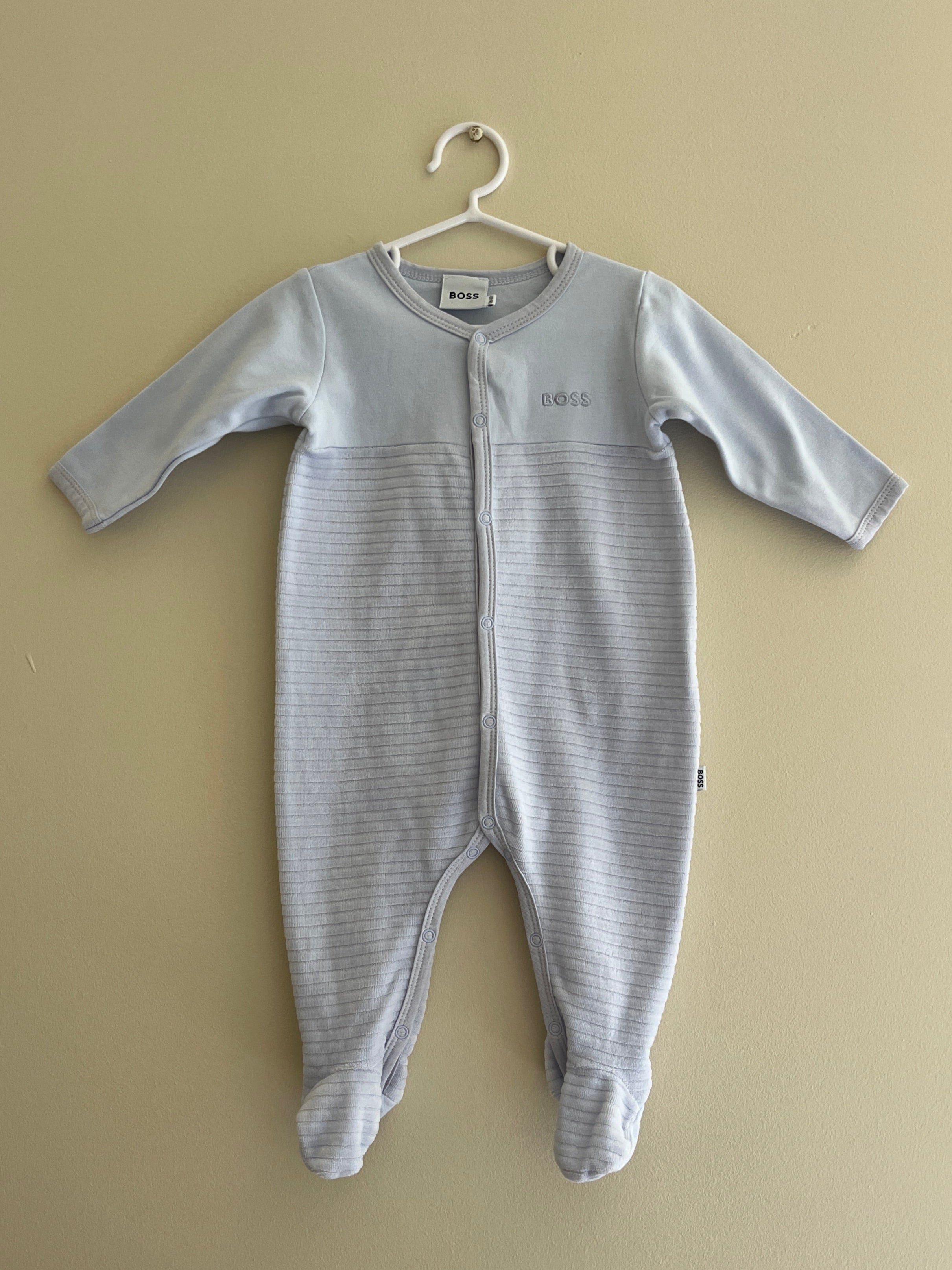 BOSS GESTREEPTE ZACHTE PYJAMA