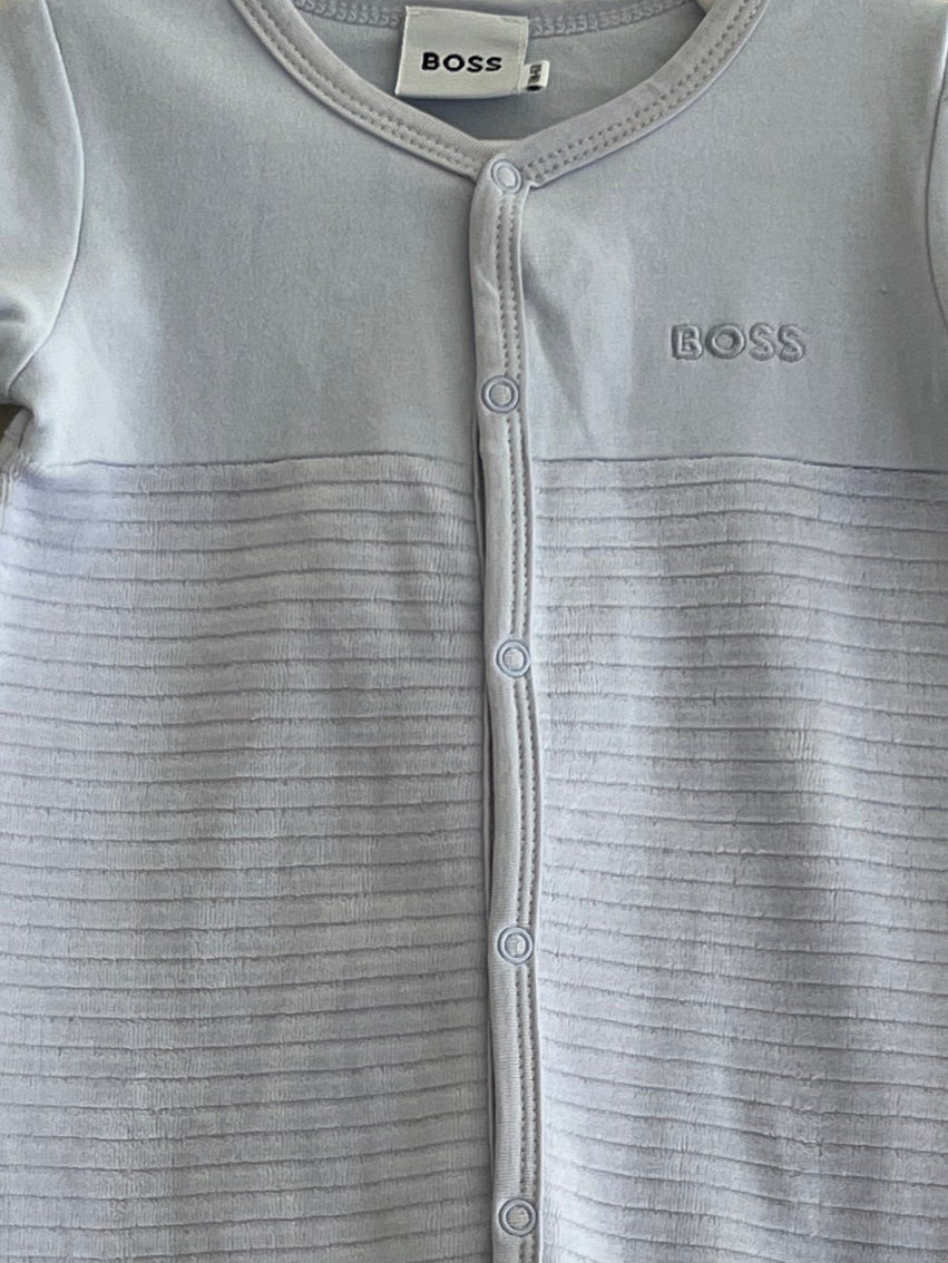 BOSS GESTREEPTE ZACHTE PYJAMA