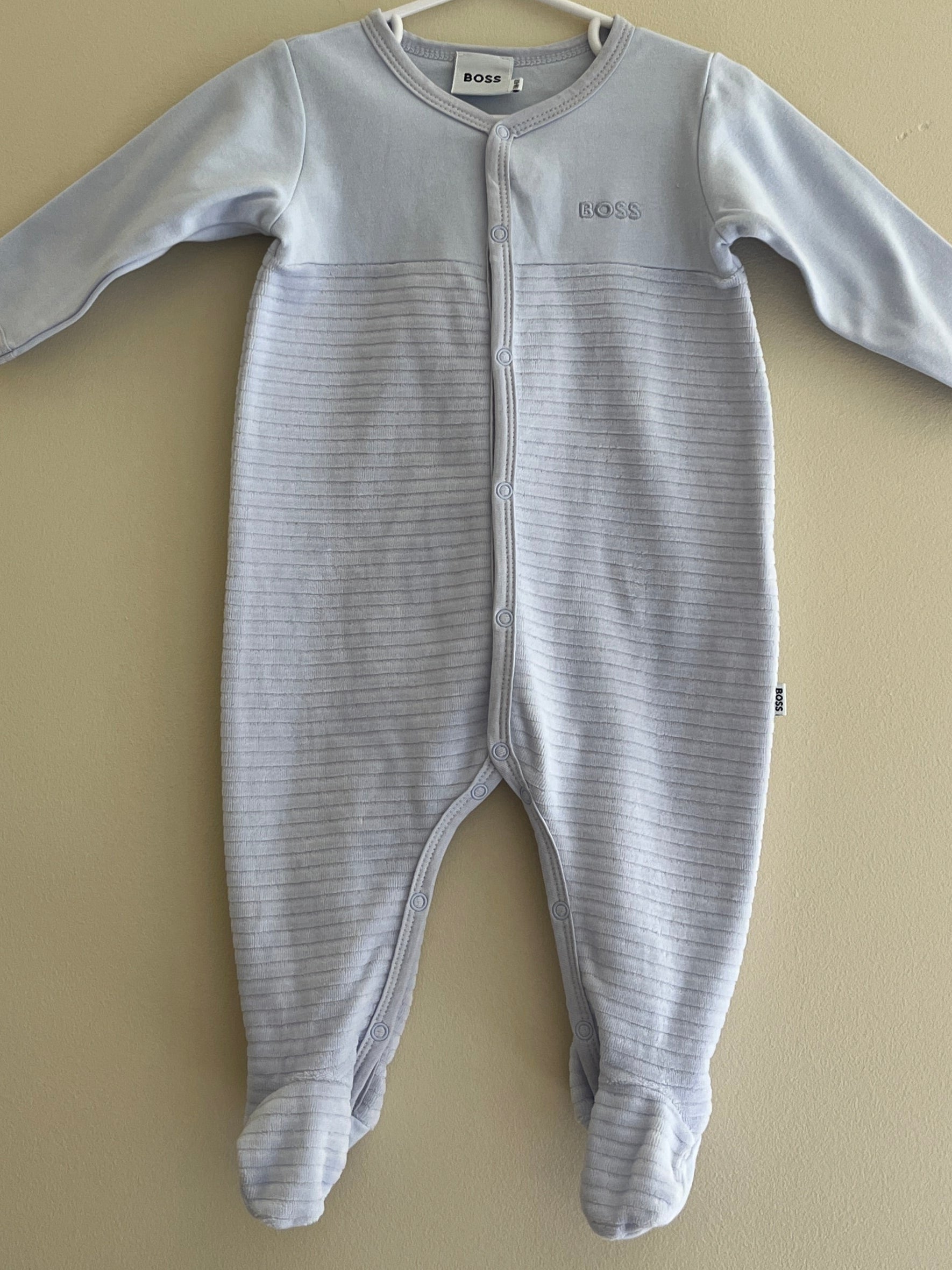 BOSS GESTREEPTE ZACHTE PYJAMA