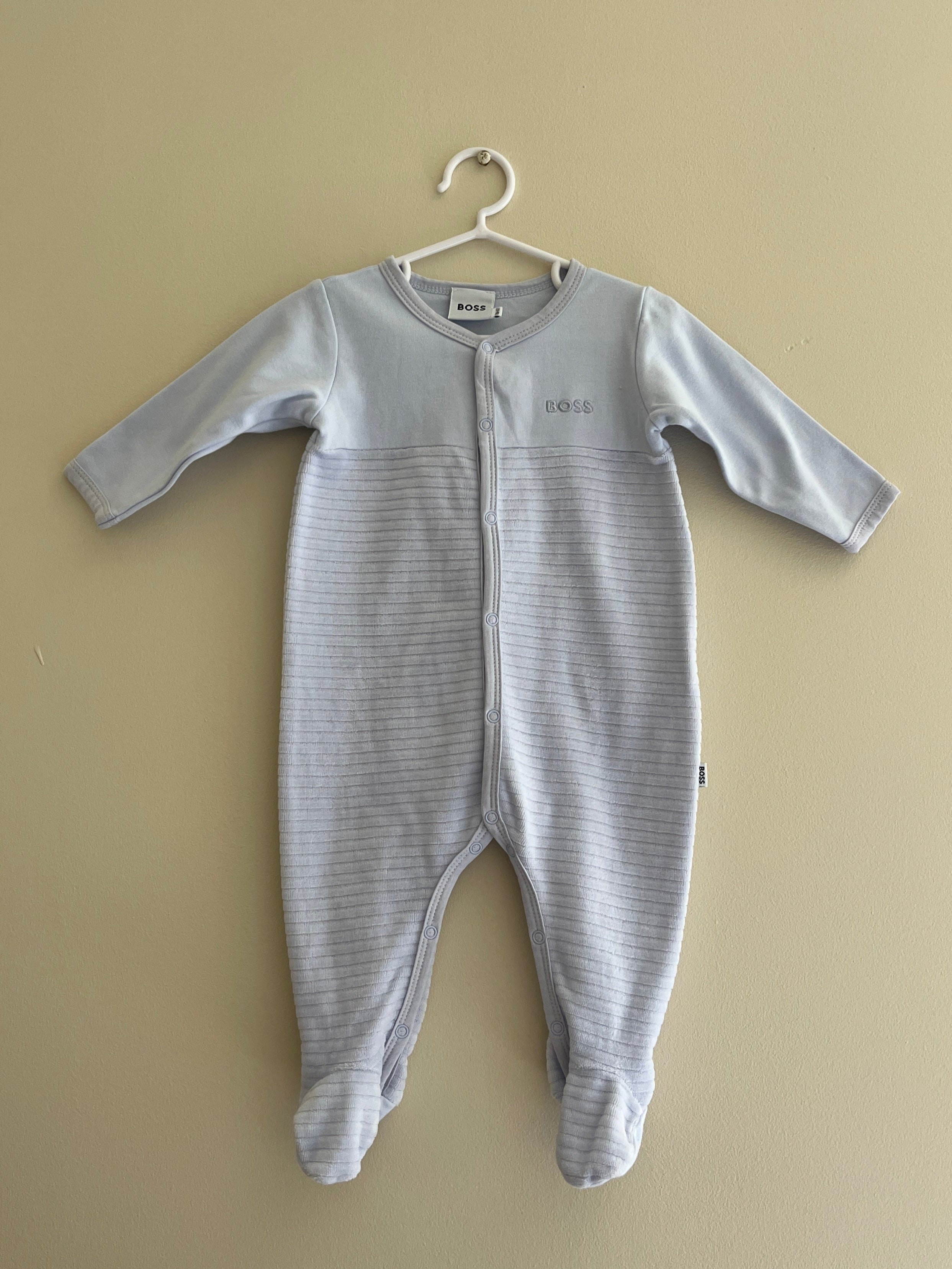 BOSS GESTREEPTE ZACHTE PYJAMA