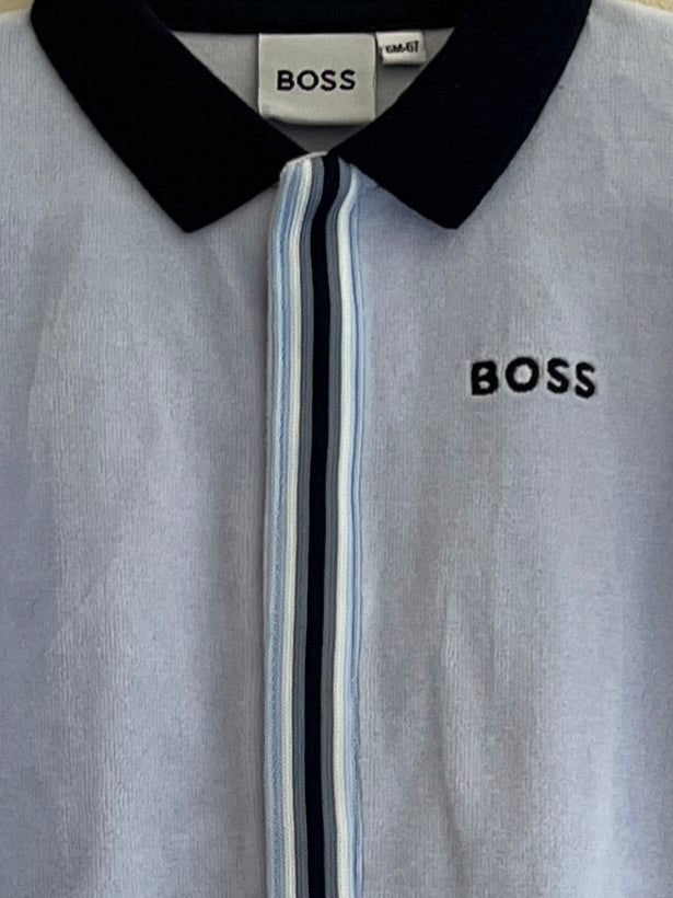 HUGO BOSS ZACHTE LICHTBLAUWE PYJAMA