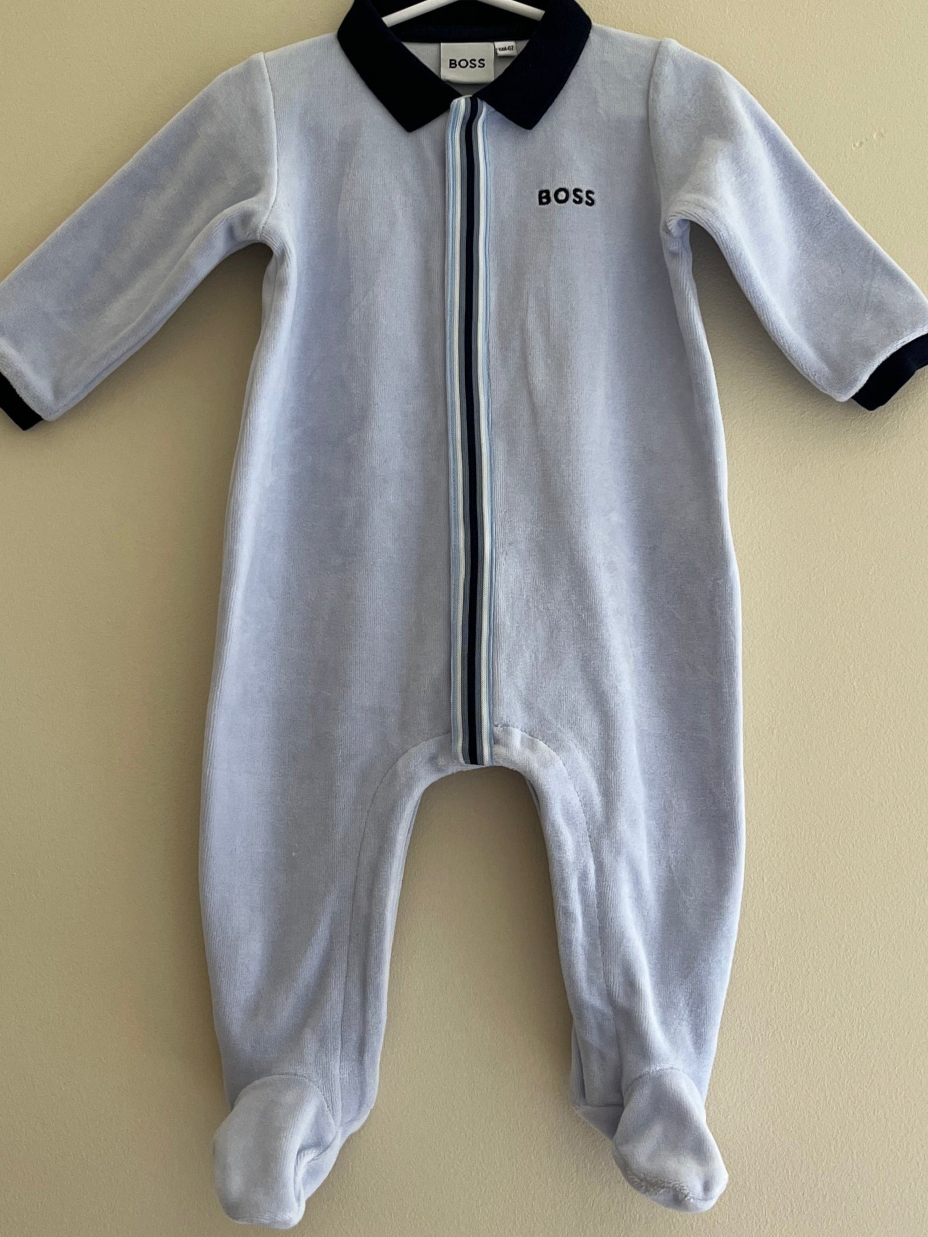 HUGO BOSS ZACHTE LICHTBLAUWE PYJAMA