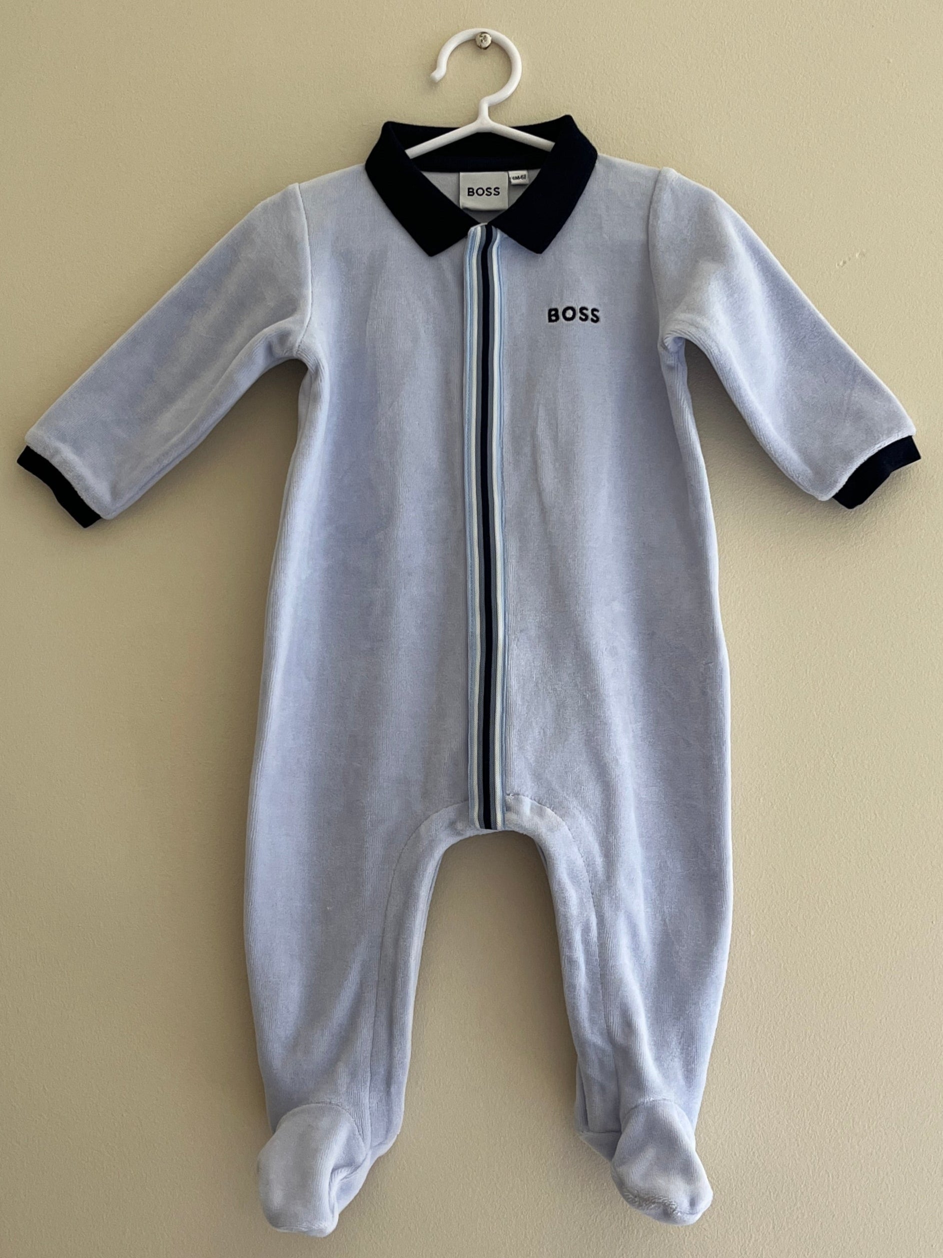 HUGO BOSS ZACHTE LICHTBLAUWE PYJAMA