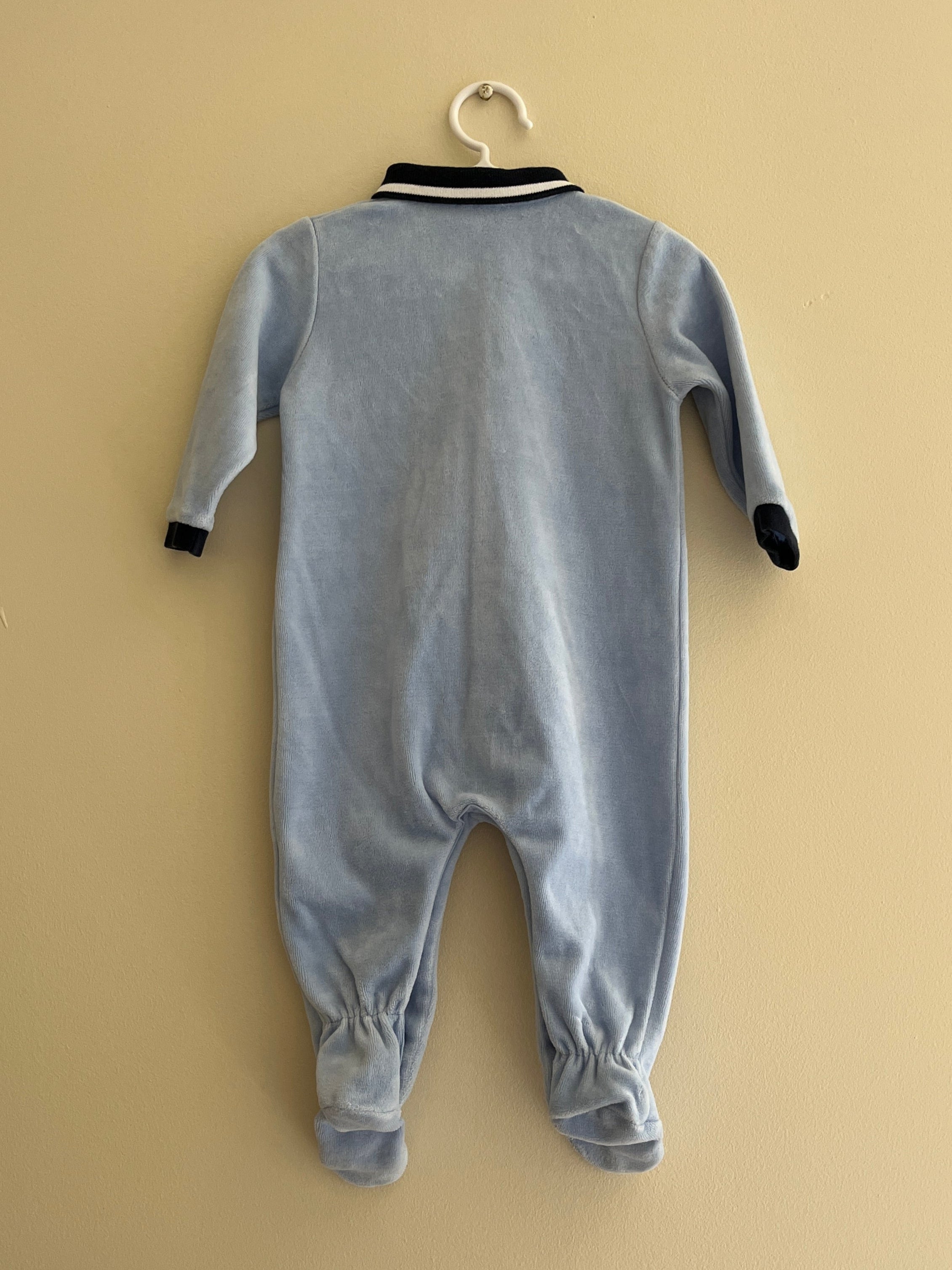 HUGO BOSS ZACHTE PYJAMA POLO STYLE MET KNOPJES